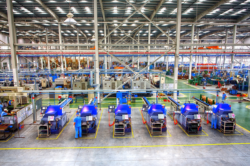 機(jī)械加工生産現(xiàn)場(chǎng)